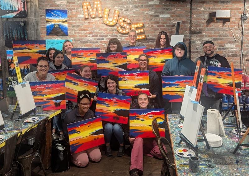 Carousel Slide 3: Team Paint Night